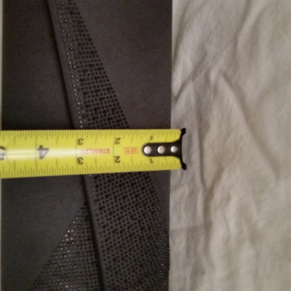 New! Koko Palenki Sleek Charcoal Clutch-344WC - Picture 9 of 11